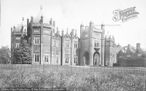 Photo of Newport, Aqualate Hall, South Front 1898