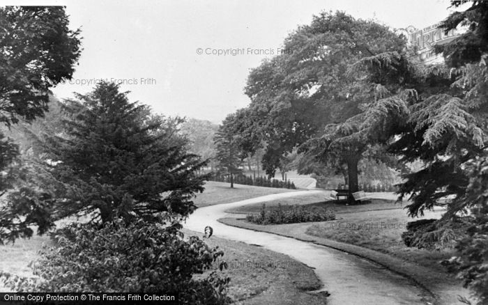 Photo of Newport, Belle Vue Park c.1955