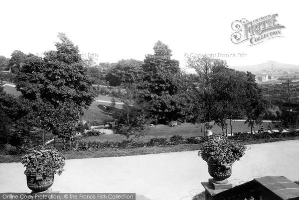 Photo of Newport, Belle Vue Park From The Terrace 1896