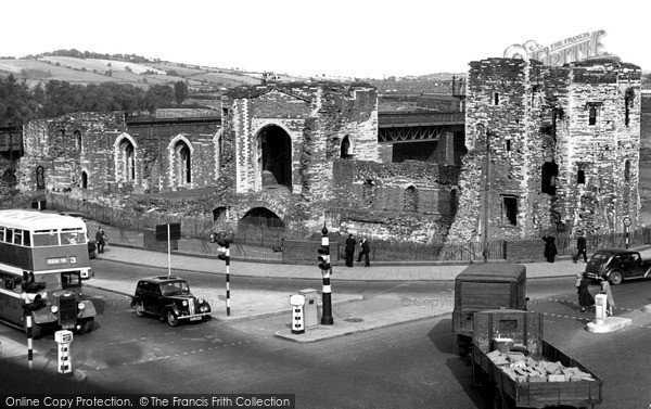 Photo of Newport, Castle c.1955