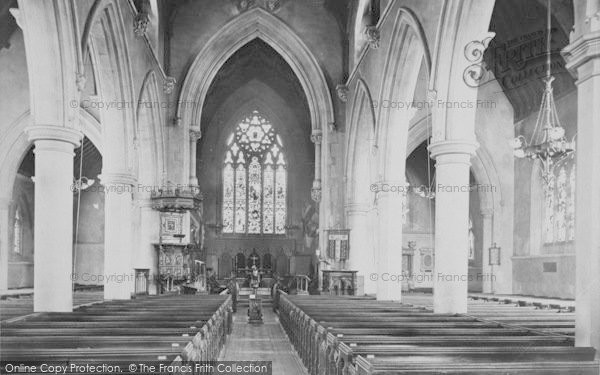 Photo of Newport, Church Interior 1908