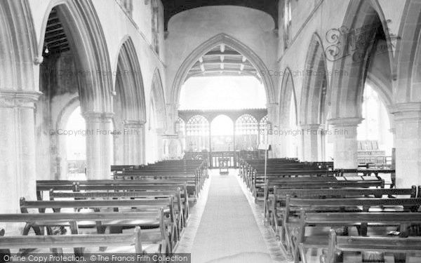Photo of Newport, Church Interior c.1960
