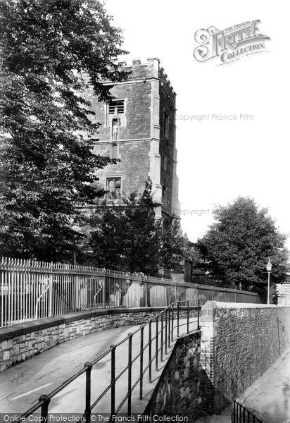 Photo of Newport, Church Of St Woolos 1893