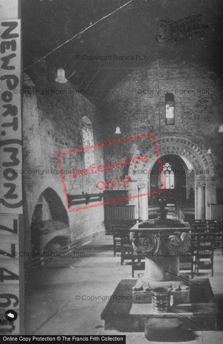 Photo of Newport, Church Of St Woolos 1925