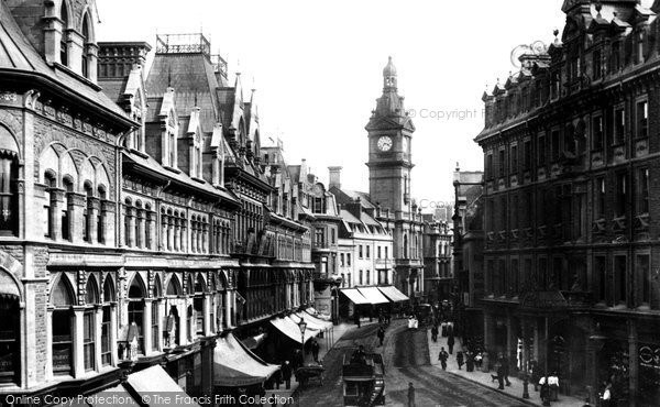 Photo of Newport, Commercial Street 1893