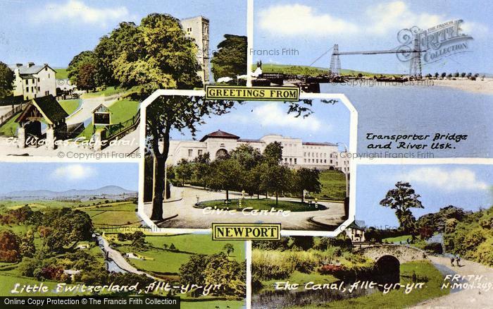 Photo of Newport, Composite c.1960