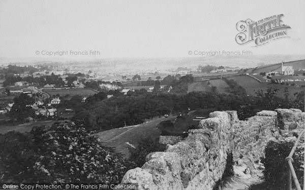 Photo of Newport, From Carisbrooke Castle Keep 1890