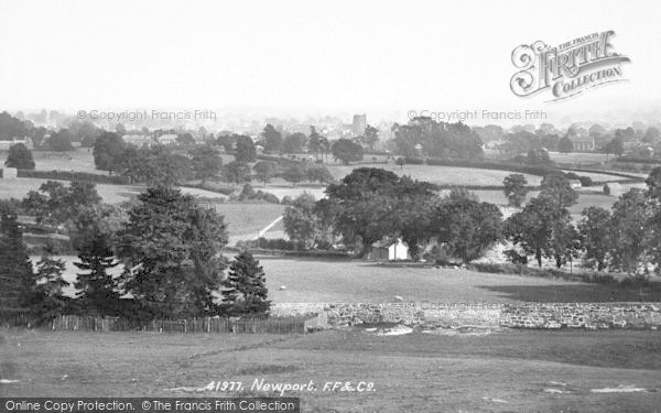 Photo of Newport, From Chetwynd Park 1898