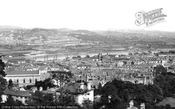 Photo of Newport, From Church Of St Woolos 1893