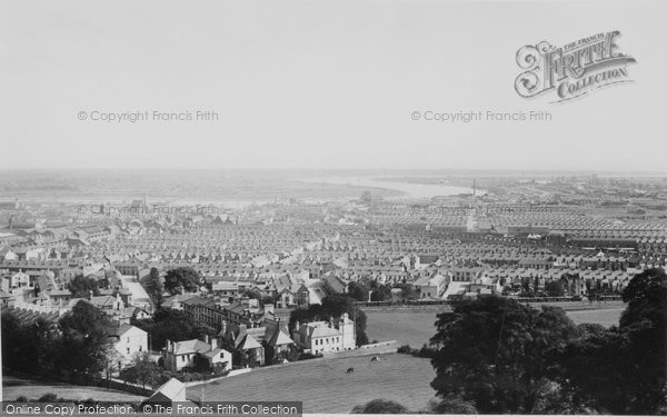 Photo of Newport, From Church Of St Woolos 1893