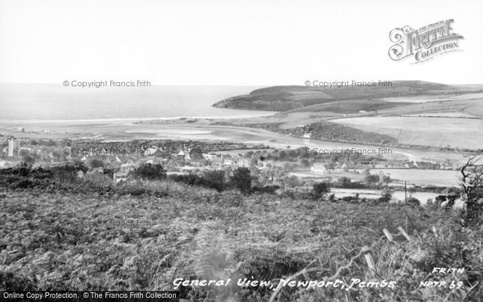 Photo of Newport, General View c.1955