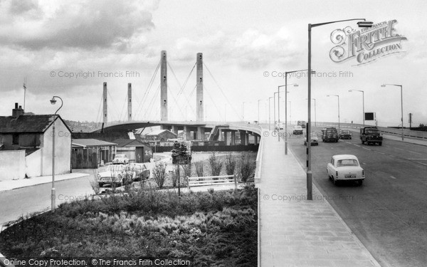 Photo of Newport, George Street Bridge c.1965