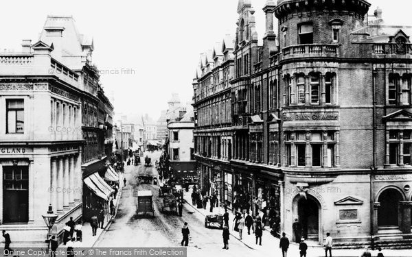 Photo of Newport, High Street 1893