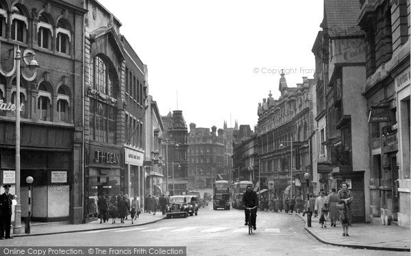 Photo of Newport, High Street 1956