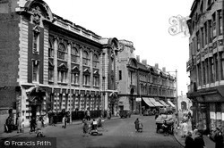 High Street And General Post Office c.1950, Newport