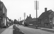 High Street And Monks Barn c.1955, Newport