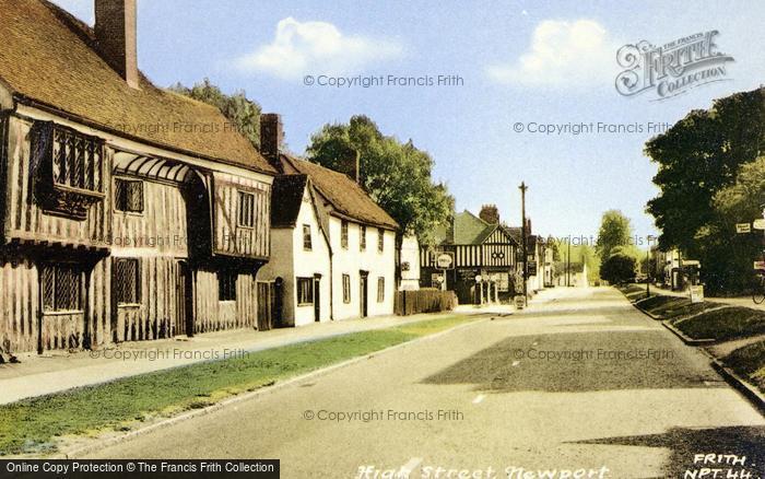 Photo of Newport, High Street And Monks Barn c.1960