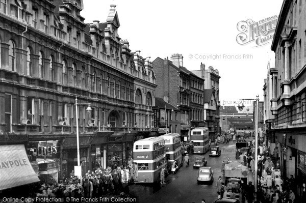 Photo of Newport, High Street c.1950