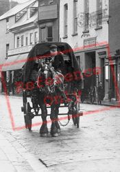 Horse And Cart In Holyrood Street 1913, Newport
