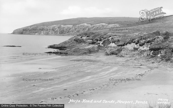 Photo of Newport, Morfa Head And Sands c.1955