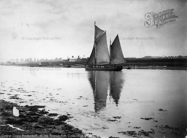 Photo of Newport, On The Medina c.1880