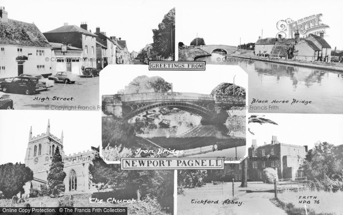 Photo of Newport Pagnell, Composite c.1960
