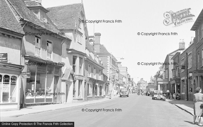 Photo of Newport Pagnell, High Street 1950