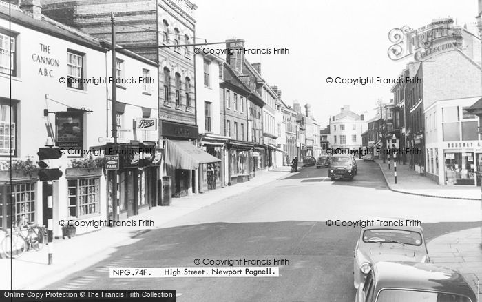 Photo of Newport Pagnell, High Street c.1965