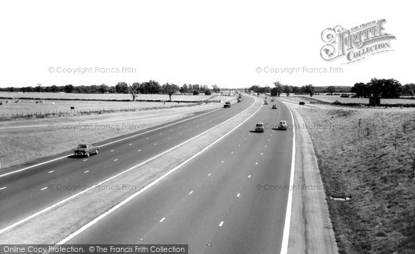 Photo of Newport Pagnell, M1 Motorway 1962