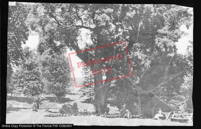 Photo of Newport Pagnell, Ousebank Gardens c.1950