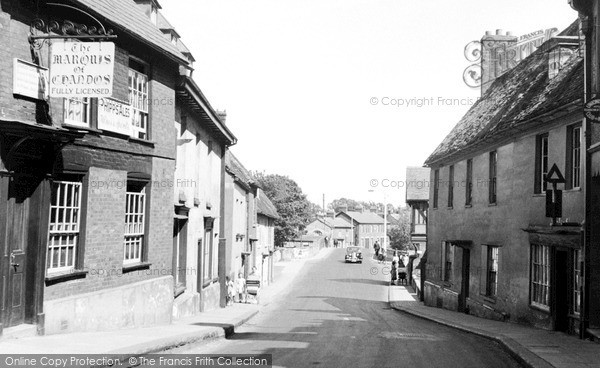 Photo of Newport Pagnell, St John Street 1950