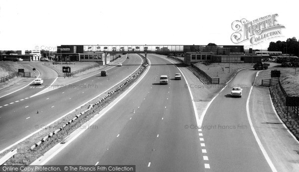Photo of Newport Pagnell, The M1 c.1960