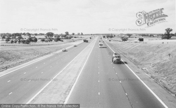 Photo of Newport Pagnell, The M1 Motorway c.1960
