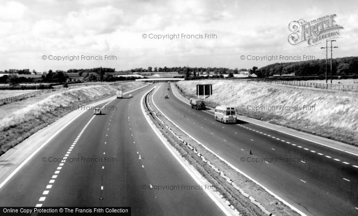 Photo of Newport Pagnell, The M1 Motorway c.1960