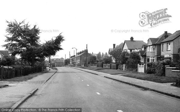 Photo of Newport Pagnell, Wolverton Road 1956