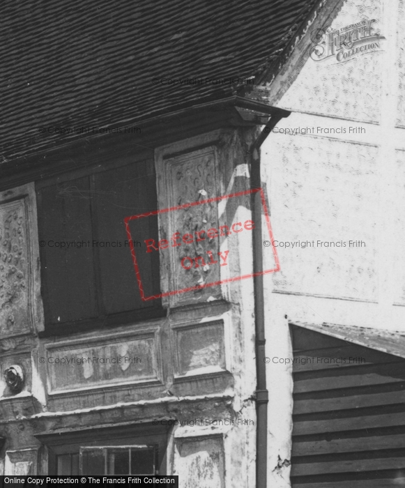 Photo of Newport, Pargetting 1932
