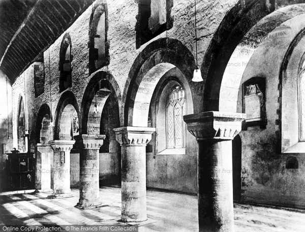 Photo of Newport, Pro Cathedral Of St Woolos, The Interior 1932