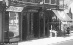 Shops On High Street c.1960, Newport