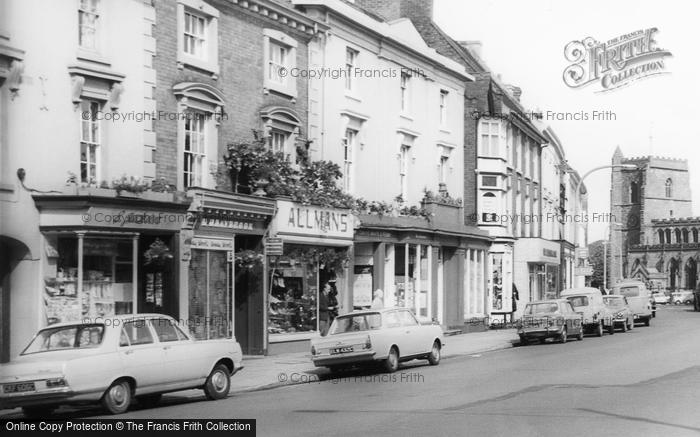 Photo of Newport, Shops On High Street c.1965