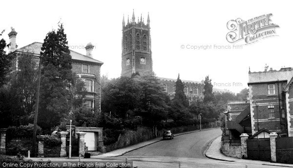 Photo of Newport, St Mark's Church c.1955