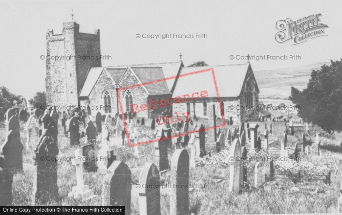 Photo of Newport, St Mary's Church c.1955