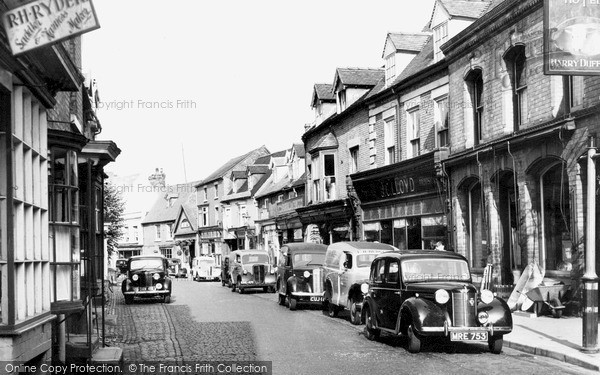 Photo of Newport, St Mary's Street c.1955