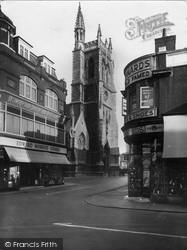 St Thomas Square And Church 1935, Newport