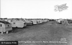Sunningdale Caravan Park c.1955, Newport