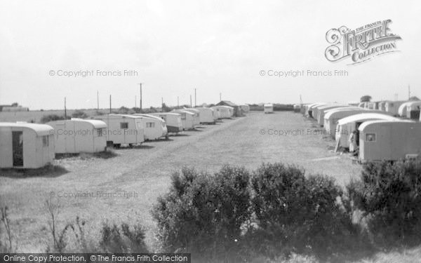 Photo of Newport, Sunningdale Caravan Park c.1955