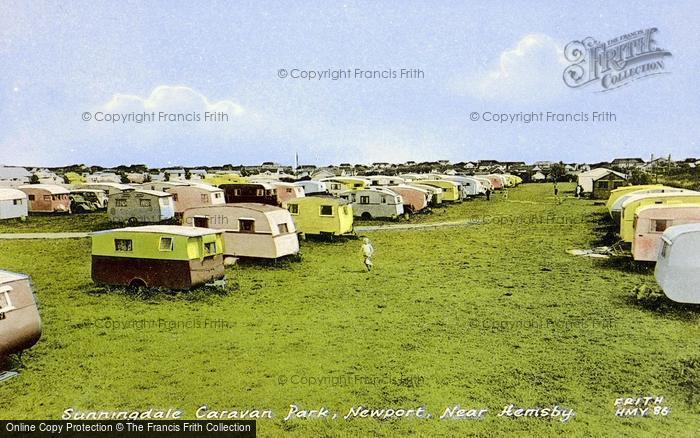Photo of Newport, Sunningdale Caravan Park c.1960