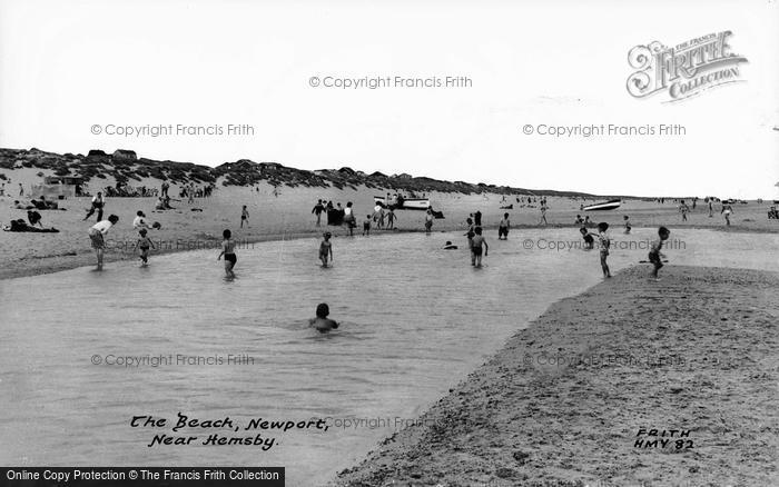 Photo of Newport, The Beach c.1960