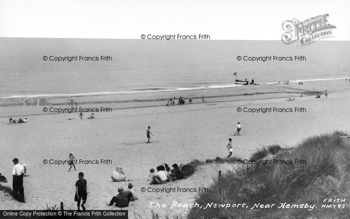 Photo of Newport, The Beach c.1960