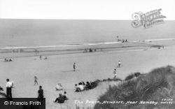 The Beach c.1960, Newport