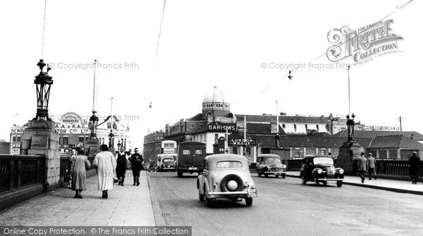 Photo of Newport, The Bridge c.1955